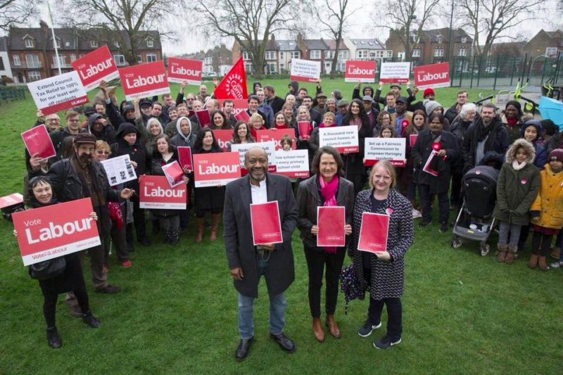 Labour Election Rally for Council Elections 