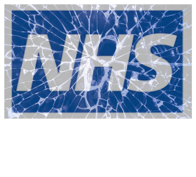 Shattered NHS Logo