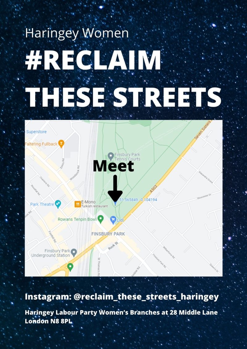 Reclaim These Streets map